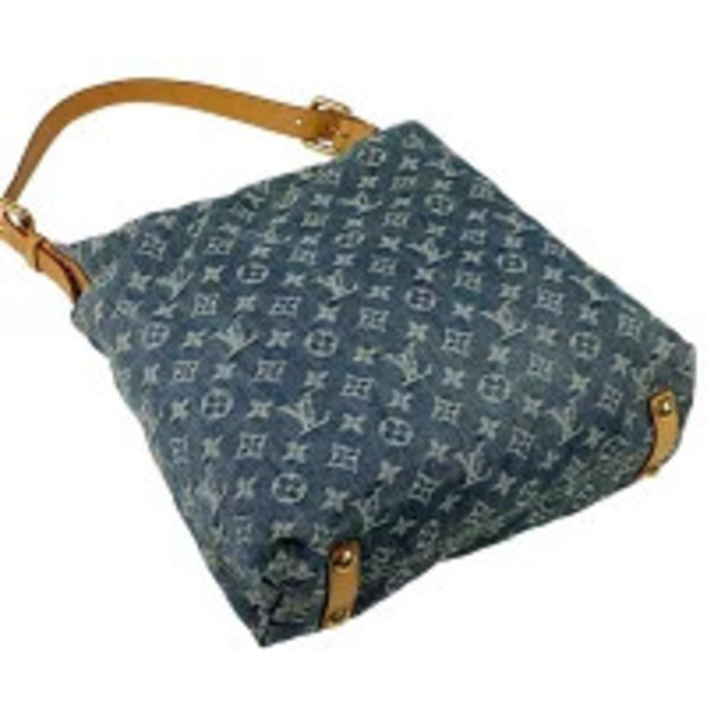 Louis Vuitton Baggy Hobo 2way Shoulder Bag Monogram Denim Blue - Picture 2 of 7